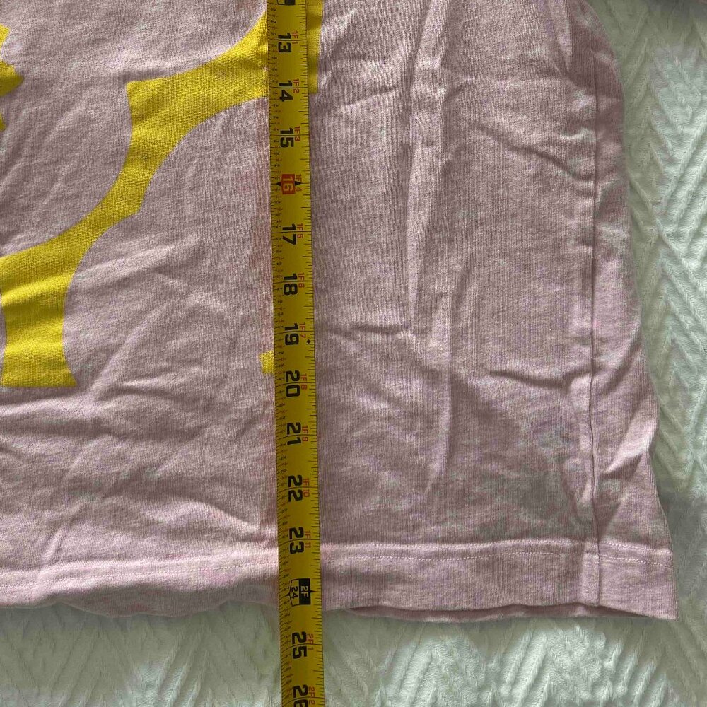 Marimekko Pink Graphic T-Shirt Women’s Large 100% Cotton | Scandinavian Style - Picture 6 of 9